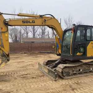 Mini-excavatrice avec marteau, pièces d'excavatrice Shantui, mini-excavatrice diesel de 2 tonnes - Product Image 1