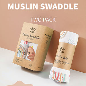 <span class=keywords><strong>2021</strong></span> verde orgánico de algodón de bambú de bebé manta de recibir simple muselina Swaddle Wrap para Primavera Verano/ - Product Image 2