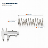 Ressort de compression personnalisé pour l'assemblage de soupapes par Compression Commercial Supply Partner