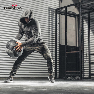 Fabrication de sweats à capuche pour hommes de grande taille, marque privée personnalisée, pull uni, sweat à capuche de sport pour hommes - Product Image 5