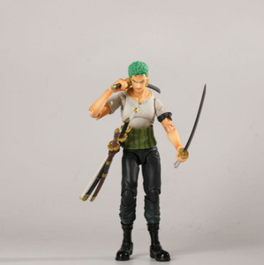 <span class=keywords><strong>One</strong></span> Pieces Roronoa Zoro PAST BLUE figura <span class=keywords><strong>de</strong></span> acción articulaciones <span class=keywords><strong>articuladas</strong></span> figurita <span class=keywords><strong>de</strong></span> vinilo movible muñeca colección modelo Juguetes - Product Image 1