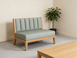 Juego de Mesa y Sillas Cuadradas Modernas de Grado Comercial, Diseño Robusto de Madera Sólida para Muebles de Restaurante en Tiendas de Té con Leche y Bares de Hamburguesas - Product Image 4