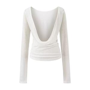 Traje de Yoga Transpirable de Secado Rápido con Capucha y Manga Larga para Mujer, con Cojín en el Pecho, Alta Elasticidad y Logotipo Frontal - Product Image 2