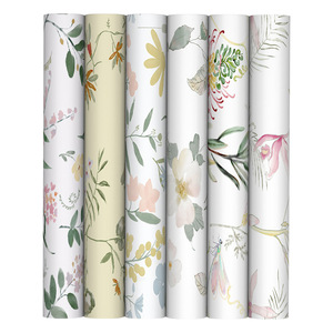 Papier peint autocollant floral en PVC imperméable, rouleau de 2, 3, 5, 10 mètres, décoration murale pour chambre à coucher - Product Image 5