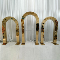 Hotel Fondo Boda Evento Decoración Arco Puerta de metal Etapa Telón de fondo Soporte