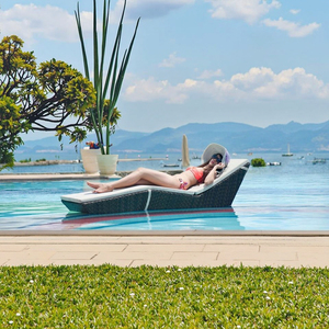 Silla <span class=keywords><strong>de</strong></span> piscina <span class=keywords><strong>para</strong></span> exteriores resistente a los rayos UV con marco <span class=keywords><strong>de</strong></span> aluminio contemporáneo <span class=keywords><strong>de</strong></span> <span class=keywords><strong>diseño</strong></span> lujoso, tumbona <span class=keywords><strong>para</strong></span> uso en hoteles y villas - Product Image 6