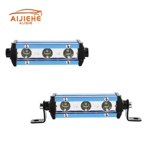 एलईडी 9W 3led 12V 24V एलईडी काम प्रकाश बार स्पॉट लाइट एलईडी लैंप ड्राइविंग रोशनी एटीवी एसयूवी 4WD नाव ट्रक जीप के लिए