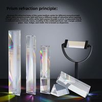 Optical Component BK7 Optical Glass Right Angle Prism Triangular Prism for Machine Vision Equipment