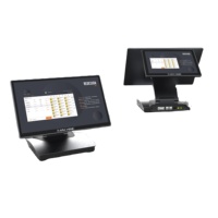2024 nouvelle annonce ensemble complet tout en un système Windows Pos/Terminal Pos caisses enregistreuses intégré dans l'imprimante de reçus de 80mm