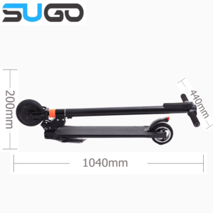 Scooter électrique à moteur, usine chinoise OEM, 2 roues, pliable, scooter électrique homologué CE, scooter électrique en alliage d'aluminium - Product Image 5