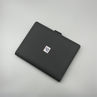 Vente en gros A5 avec logo personnalisé Cahier en cuir PU 200 pages Bureau quotidien avec poches et ceinture verrouillée pour promotions personnalisées