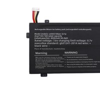 U6945180PV-2S1P Baterai Laptop Built-in 7.6V 8000mAh608Wh 10 Lubang 7 Kabel Stok Tersedia
