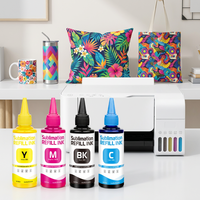 Tinta Sublimasi Berbasis Air 100ml untuk Printer Desktop Epson, Pencetakan Kaos dan Mug