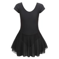 Vestido de Ballet con Logo Personalizado, Leotardo de Baile, Falda Tutú de Nailon y Manga de Gasa para Niñas y Niños, Traje de Entrenamiento y Actuación, OEM