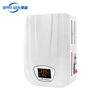 Regulador de Voltaje CA de 5000VA, Estabilizador Automático Monofásico de 220V, Pantalla LED, Protección de Energía SVC de Cobre para el Hogar