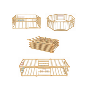 Bambini divisorio <span class=keywords><strong>8</strong></span> lati pieghevole box in legno per il bambino - Product Image 2