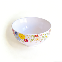 Ensemble de vaisselle en mélamine 30 pièces, collection de vaisselle, emballé dans une boîte de couleur florale