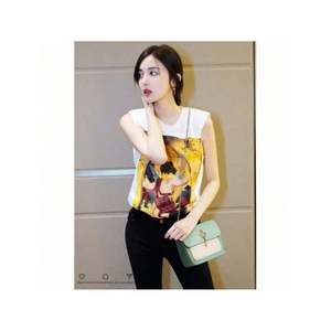 Sac bandoulière carré pour femme en PU avec bordure contrastante, fermeture magnétique, taille moyenne, chaîne dorée - Product Image 4