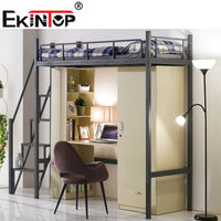 Machine en acier edintop, prix d'usine, moderne, pour lit matrice de dortoir d'étudiant simple ou double, avec canapés et chaises