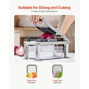 Multi-Functional Manual Stainless Steel <b>Vegetable</b> Food <b>Shredder</b> with 9 Knives for Shredding Cutting Slicing Stripping - Product Image 4