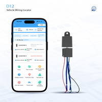 Vente flash ZOOBLL D12 Mini traceur GPS Détection ACC Positionnement en temps réel Appareil portable pour voiture 4G WiFi Application Android