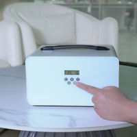 Diffuseur d'air purificateur d'ambiance professionnel CNUS Pro6000 en métal pour CVC, couverture de 2000 m² avec programmation de minuterie pour usage commercial