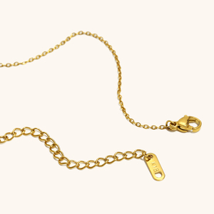 Collar con colgante de Ángel chapado en oro Dingran con detalles de cristal brillante, joyería espiritual de inspiración celestial - Product Image 6