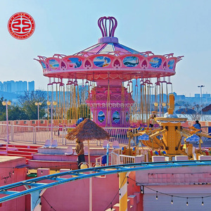 Atracción de Parque de Diversiones para Niños de 24 Asientos, Silla Voladora Giratoria Grande para Exteriores, Equipo de Parque de Atracciones Personalizable - Product Image 3