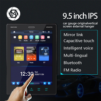 Autoradio MP5 universel 9,5 pouces avec Carplay et Android Auto