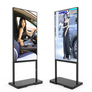 เครื่องเล่นโฆษณาแบบตั้งพื้นสองด้าน IFW49AD ขนาด 49 นิ้ว พร้อมจอ LCD สำหรับติดตั้งบนหน้าต่าง ป้ายดิจิทัลและจอแสดงผล - Product Image 5