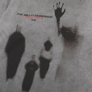 T-shirts à manches longues unisexes vintage en coton 100% lavés à l'acide, sérigraphie, nouvelle arrivée personnalisée - Product Image 4