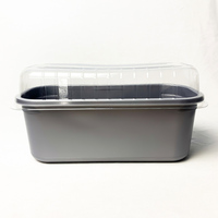 Bac à glace en PP incassable de qualité supérieure pour fabricants de gelato professionnels et boutiques de desserts artisanaux