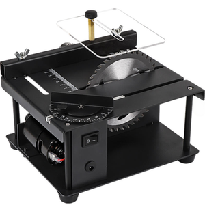 Sierra Circular Portátil Mini, Máquina de Corte Multifuncional para Trabajar la Madera, Motor sin Escobillas, Mesa Deslizante para Bricolaje y Uso Doméstico - Product Image 3