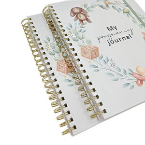 Journal de grossesse Journal à couverture rigide avec impression personnalisée Livre de mémoire pour les cadeaux des premières mamans - Product Image 3