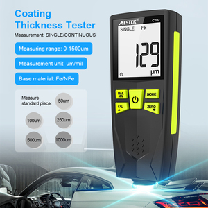 Pellicola di verniciatura per auto misuratore spessore misuratore Tester verde strumento Fe/NFe per rivestimenti Non conduttivi spessimetro - Product Image 2