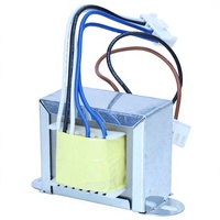 Transformateur d'instrumentation monophasé basse fréquence de type EI à broches, 50Hz 60Hz, type sec, isolation AC, enroulement en cuivre