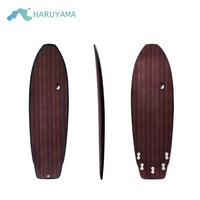 Vente en gros de planche en fibre de verre Oem planche de surf en mousse Eps Core couleur personnalisée planche courte en bambou avec ailerons en plastique