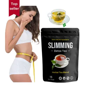 Caffeine Free Organic Natural Herbal Weight Loss Tea Slim Detox Tea Flat Tummy Tea Bags