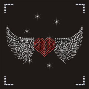 <span class=keywords><strong>Cardinal</strong></span> Rhinestone Transfer personnalisé Bedazzled Iron on Heat Press Eco Friendly Flatback Navette Sparkle Crystal <span class=keywords><strong>Applique</strong></span> Design - Product Image 2