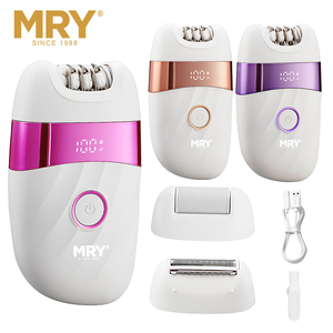 เครื่องโกนขนชุดบิกินีแบบชาร์จไฟได้สำหรับผู้หญิง Mry เครื่องโกนหนวดแบบใบมีดเซรามิกกันน้ำสำหรับผู้หญิง - Product Image 5