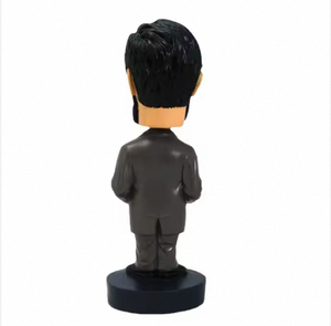 Estatua personalizable de cabeza de Bobble científico en artesanías de resina de estilo artificial para decoración única de escritorio y coche - Product Image 4