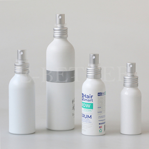 Blanco <span class=keywords><strong>mate</strong></span> 50ml 100ml botella de aluminio de 250ml con el <span class=keywords><strong>aerosol</strong></span> de la niebla de la bomba - Product Image 1