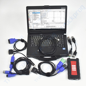 เครื่องสแกนวินิจฉัยแล็ปท็อป CF53 สำหรับอะแดปเตอร์เชื่อมต่อข้อมูล INLINE 7 เครื่องมือวินิจฉัยรถบรรทุกหนักดีเซล - Product Image 2