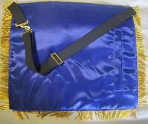 Masonic Master Mason-conjunto azul con Collar bordado dorado, mandil masónico, Regalia - Product Image 5