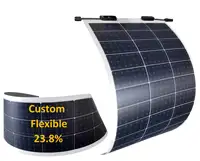 Efisiensi Tinggi Sunpower Setengah Sel Etfe Mono 12V 100W 120W 300W 320W 275W 250W 130W 150W 400W Portabel RV Panel Surya Fleksibel