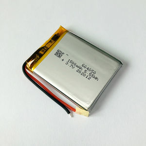 แบตเตอรี่ Lipo แบบชาร์จไฟได้<span class=keywords><strong>604050</strong></span> 3.7V 1200mAh สำหรับระบบไฟ LED และระบบสุริยะ - Product Image 1