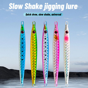 Señuelo de pesca de fondo de 120g para jigging, cebo para pesca en el mar de macarela, pulpo y pargo rojo, de hundimiento rápido y que brilla en la oscuridad - Product Image 2