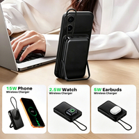 Chargeur portable 10000mah Powerbank Chargeur sans fil magnétique Power Bank