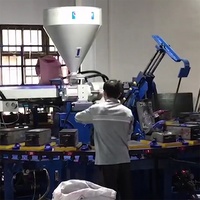 Machine de moulage par injection de semelles épaisses en plastique pour la fabrication de chaussures, sandales et tongs en PVC, TPR, TPU, marque Shunda, fabriquée en Chine