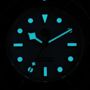 Reloj Automático San Martin de 40 mm con Esfera Esmaltada NH35 para Hombre, Bisel Marrón, Lujoso Diseño de Copo de Nieve BGW-X1, Cristal de Zafiro, Sumergible, SN0128G - Product Image 5